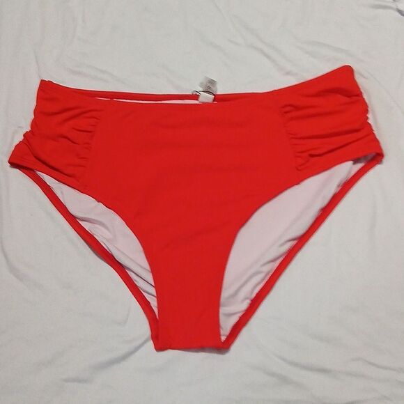 Tempt Me Red bikini bottoms  Sz L NWT - Picture 1 of 4